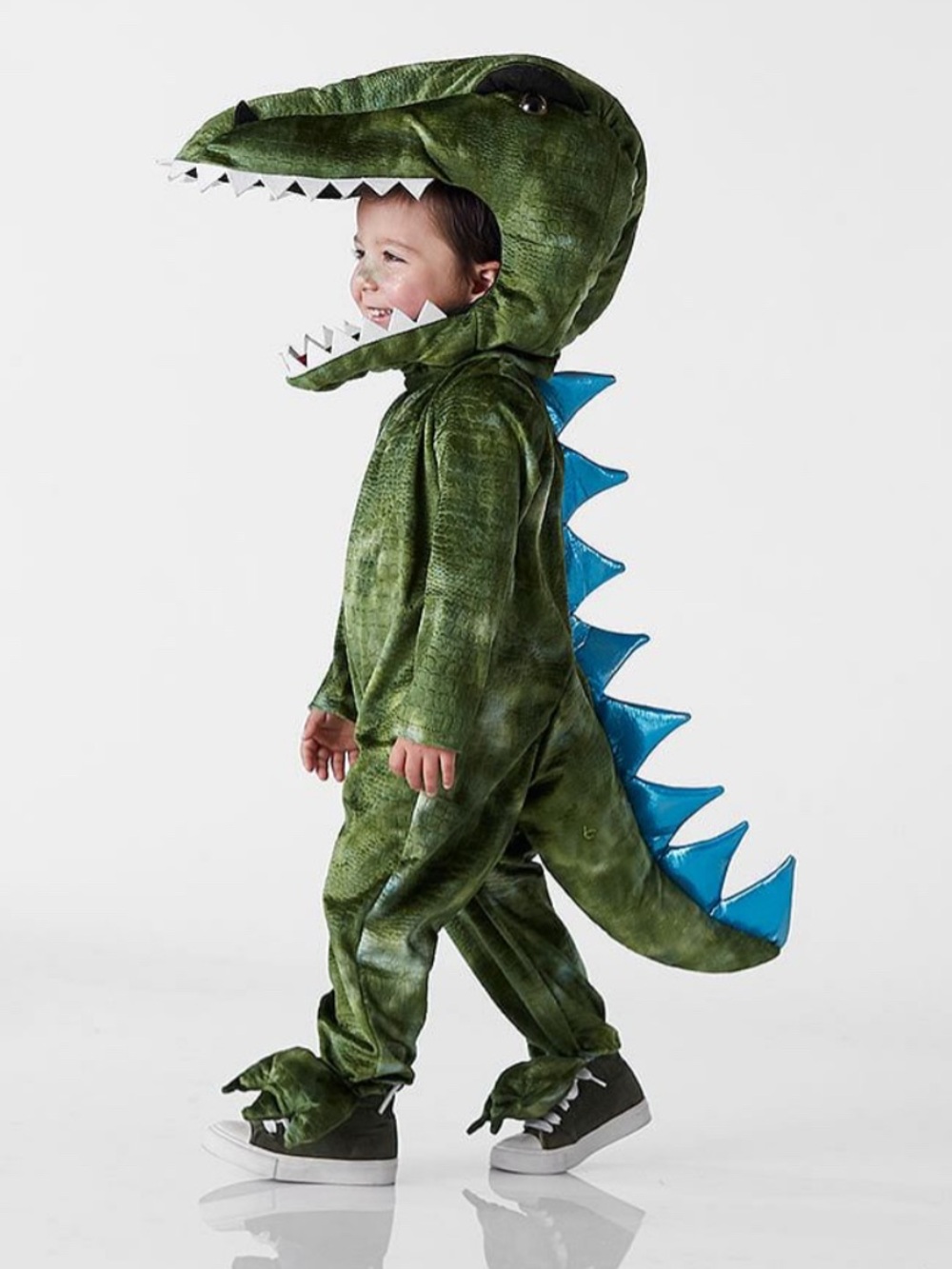 Pottery Barn Kids Light-Up T. Rex Halloween Costume 3T